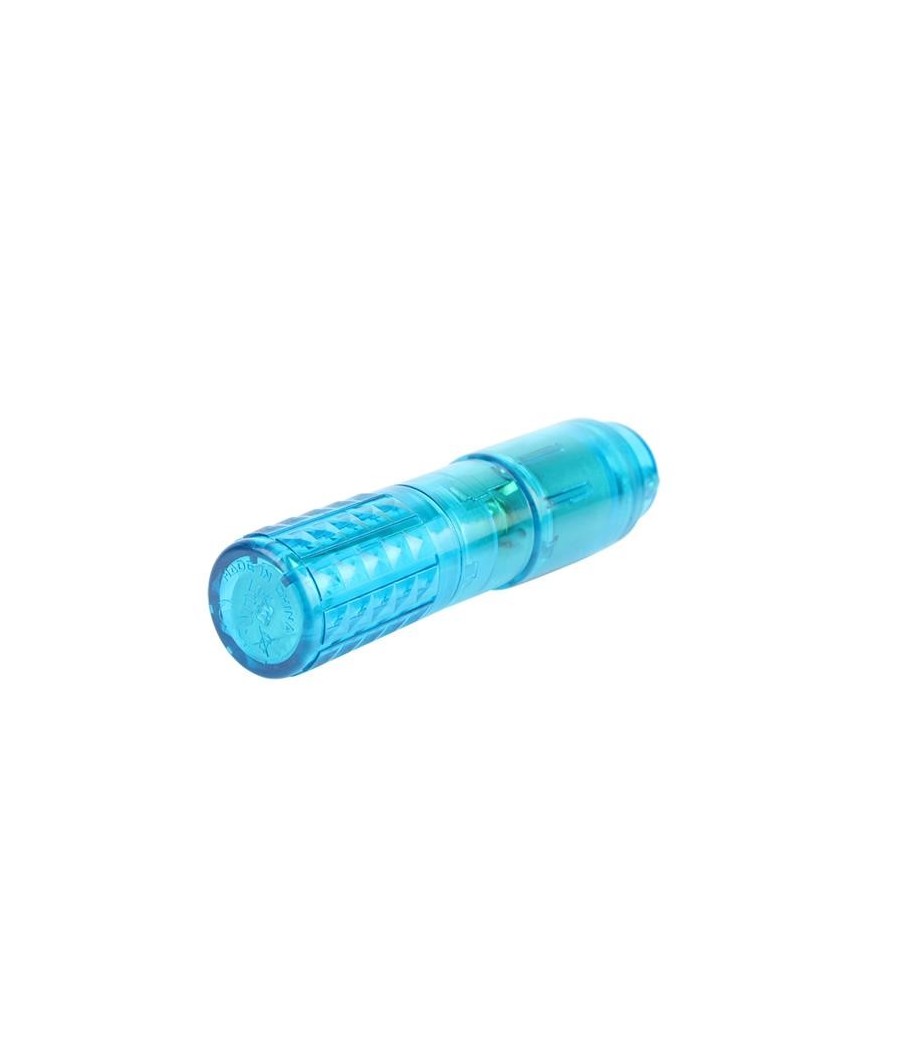 Mini Vibromasseur 3 tetes Bleu
