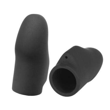 Explorer Etuis pour Dedos silicone Noir