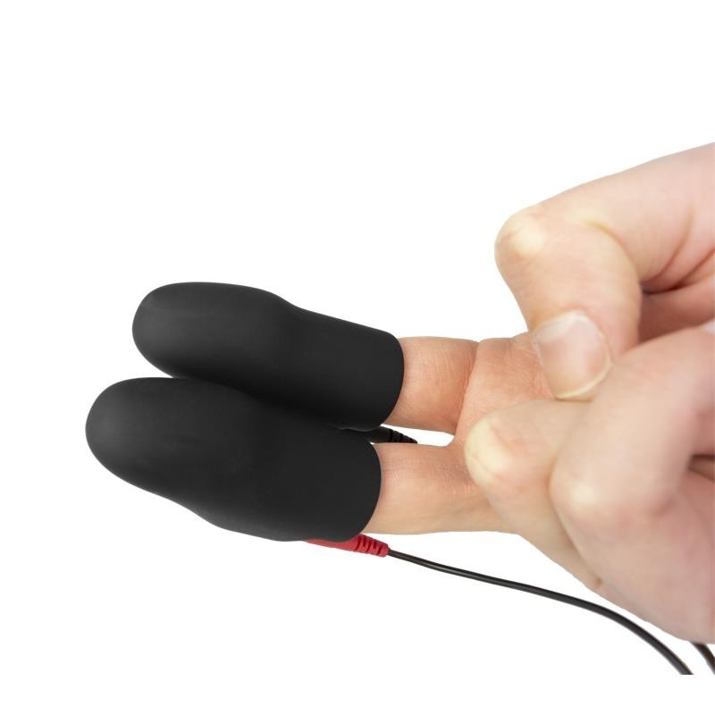 Explorer Etuis pour Dedos silicone Noir