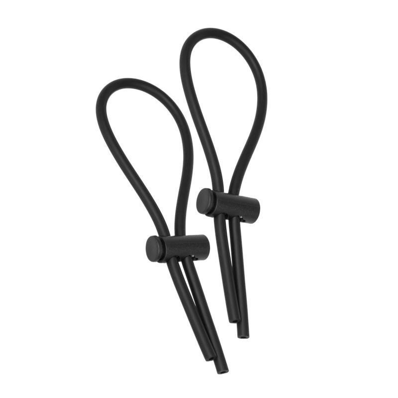 Ensemble de 2 anneaux à pénis réglables