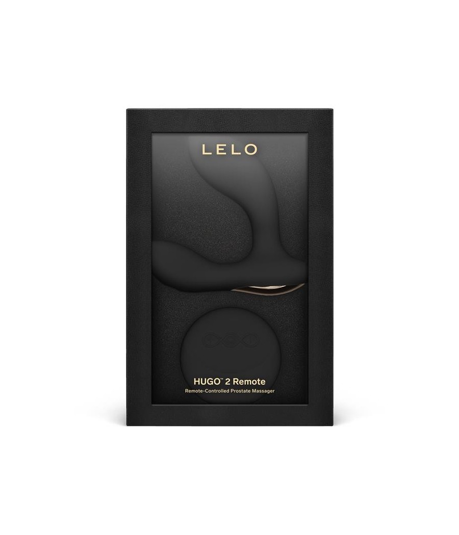 Hugo 2 Vibromasseur Prostatique telecommande noir