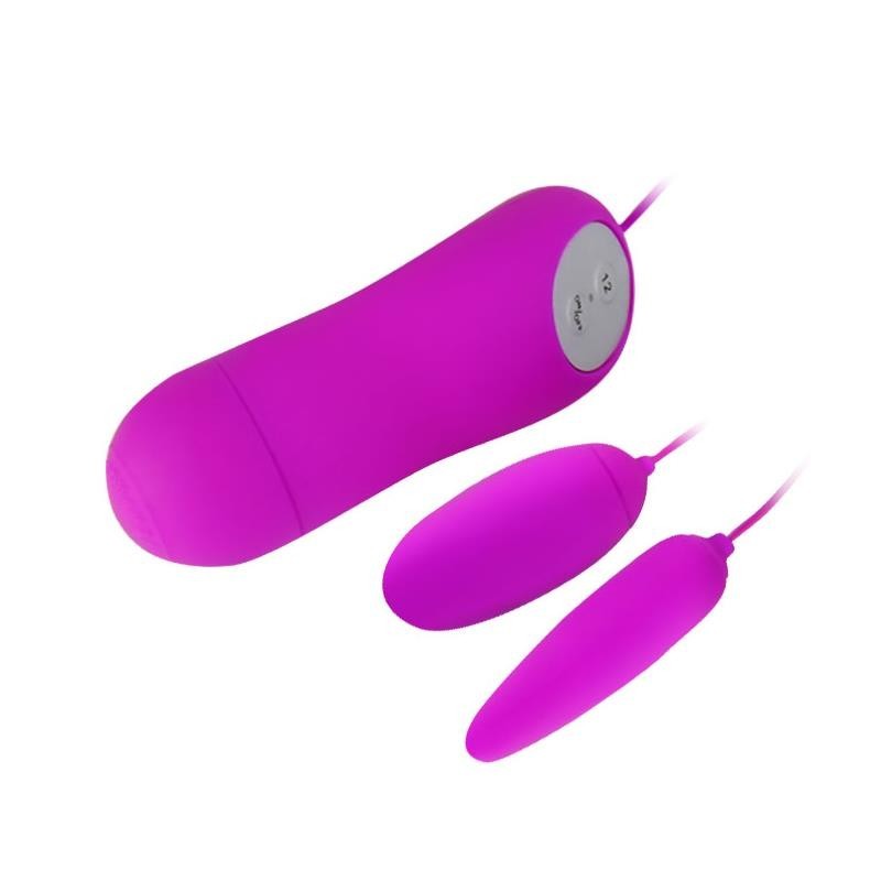 Pretty Love oeufs Vibromasseures Irma couleur pourpre