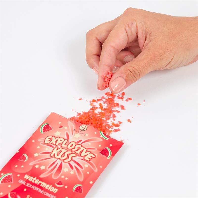 bonbons Explosivos sexe Oral Popping Bonbons unit gout Sandía
