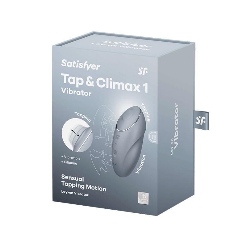 Tap and Climax 1 vibromasseur et Tapping Gris