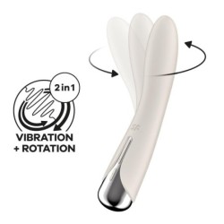 Spinning Vibe 1 vibromasseur et Rotateur Beige