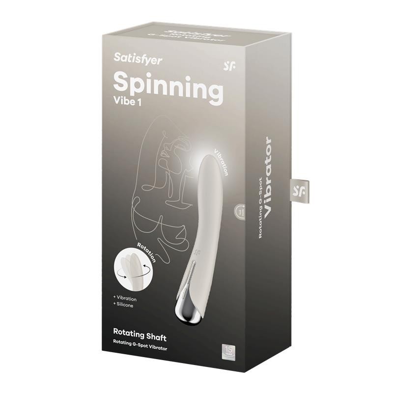 Spinning Vibe 1 vibromasseur et Rotateur Beige