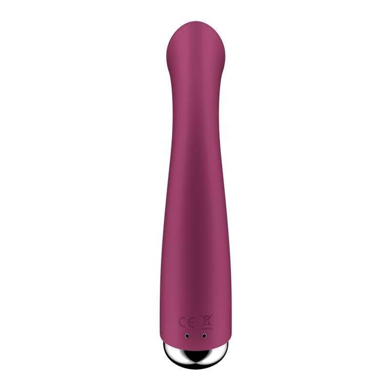 Spinning G-Spot 1 vibromasseur et Rotateur rouge