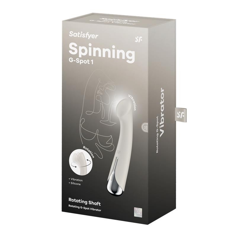 Spinning G-Spot 1 vibromasseur et Rotateur Beige