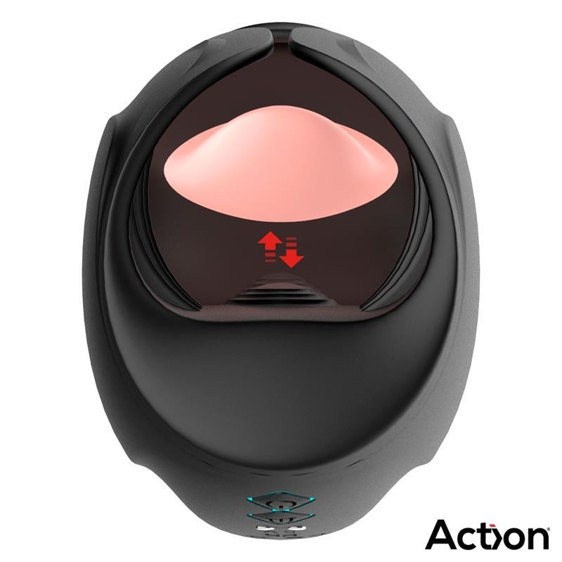 Masturbateur Kubex avec langue, pulsation et vibration