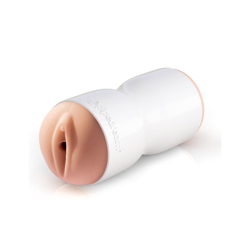 Pipedream Extreme Toyz Masturbateur à prise serrée pour chatte et bouche Couleur Blanc
