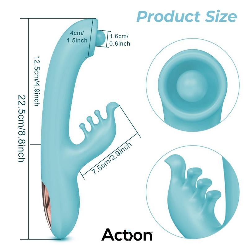 Boule de massage Murlet Soft 360º vibrant double - 3 moteurs