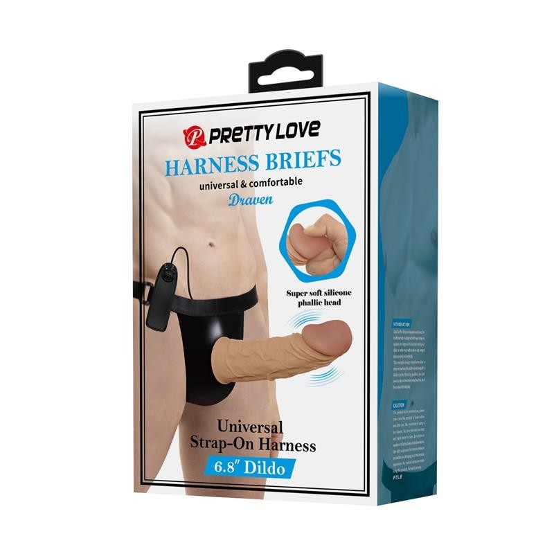 Draven harnais Universal reglable avec Gode creux vibrant
