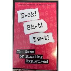 Jeu de table F*ck! Merde ! Tw*t !
