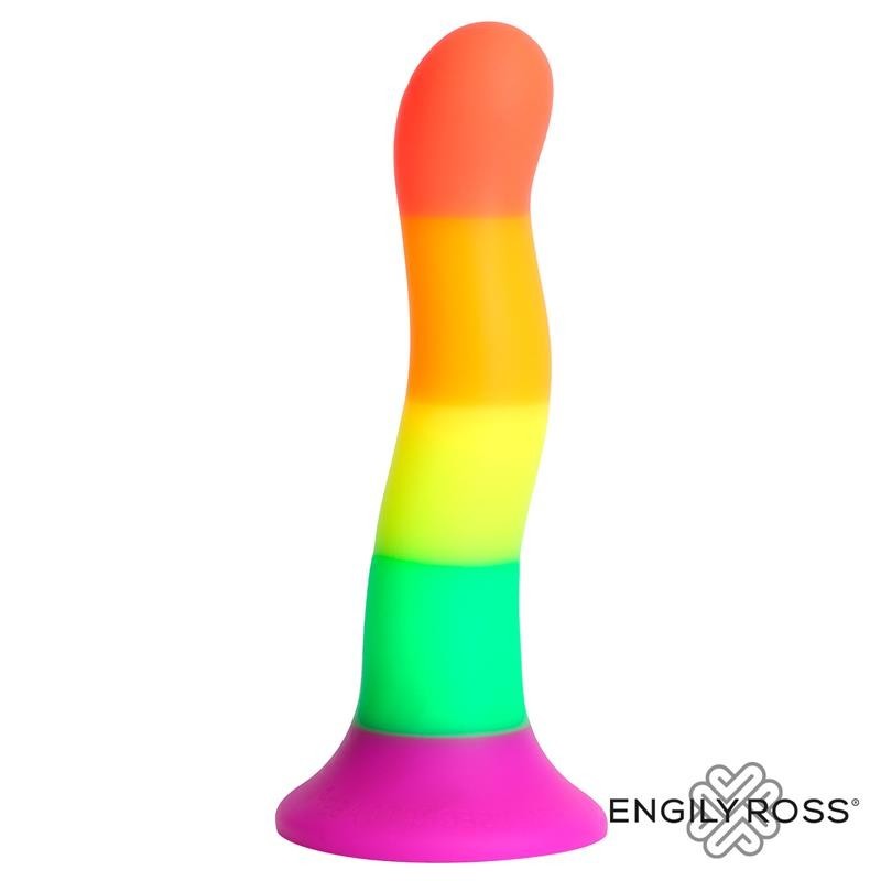 Gode Couleur arc-en-ciel 18 cm