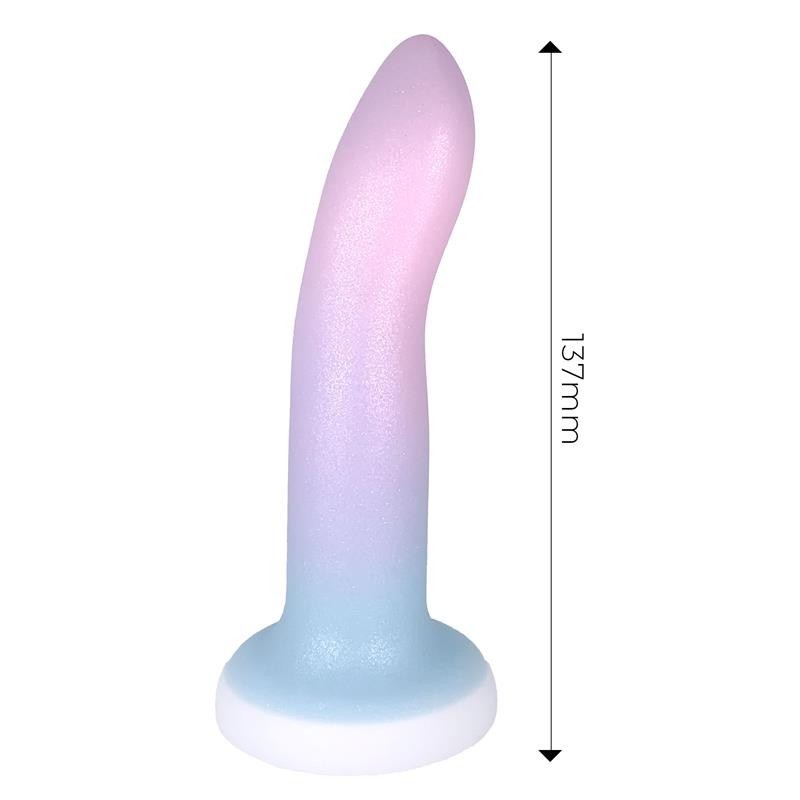 Gode avec ventouse couleur Degrado 13,6 cm