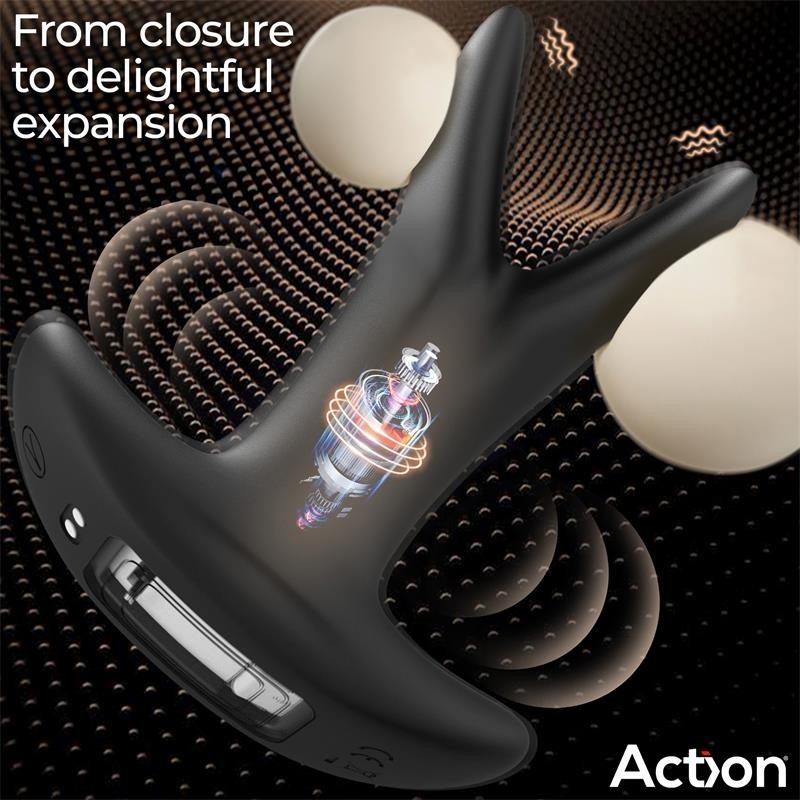 Pinset Plug Anal Extensible avec télécommande