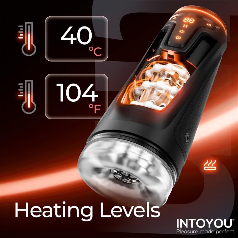 Conor Masturbateur masculin avec poussée, vibration et chaleur