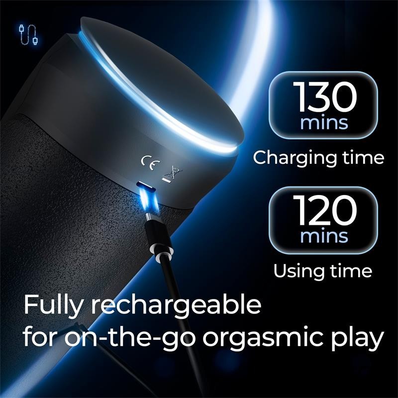 Conor Masturbateur masculin avec poussée, vibration et chaleur