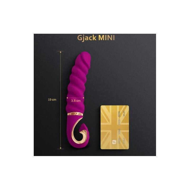 vibromasseur Gjack Mini Sweet Raspberry