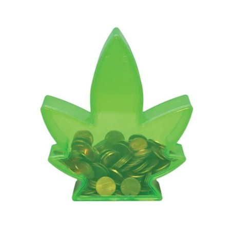 Hucha en forme de feuille