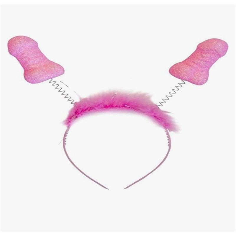 Diadema rose avec Purpurina et péniss