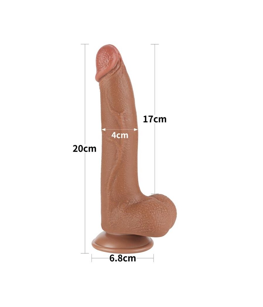 Gode Peau Coulissante 8.5 Marron