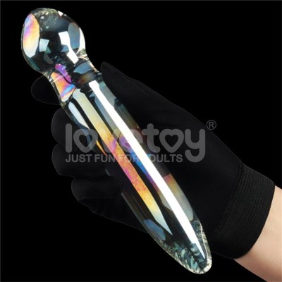 Gode en verre phosphorescent Twilight Gleam Prism Glass