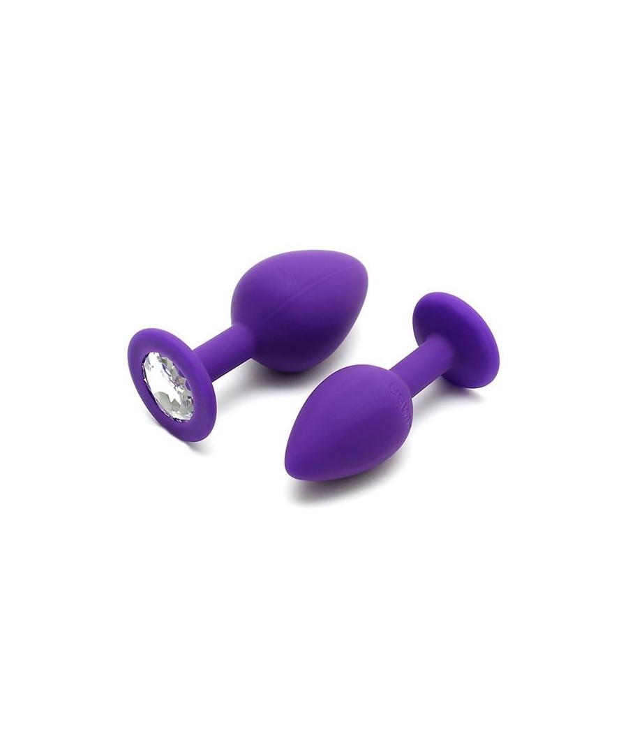 ensemble 2 Plugs avec pierre Berlin mauve