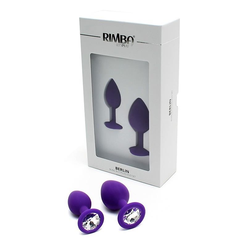 ensemble 2 Plugs avec pierre Berlin mauve
