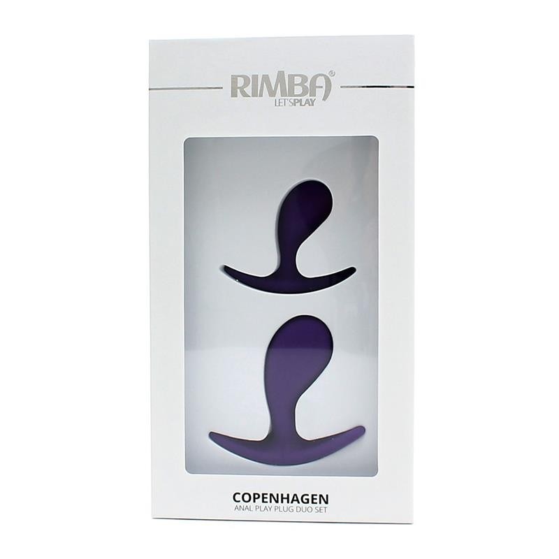 Set 2 Plug Anales Anatómicos Copenhagen mauve