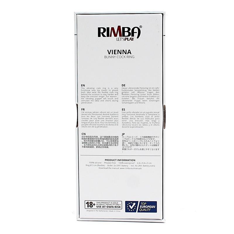 Anneau pour pénis Vienna noir