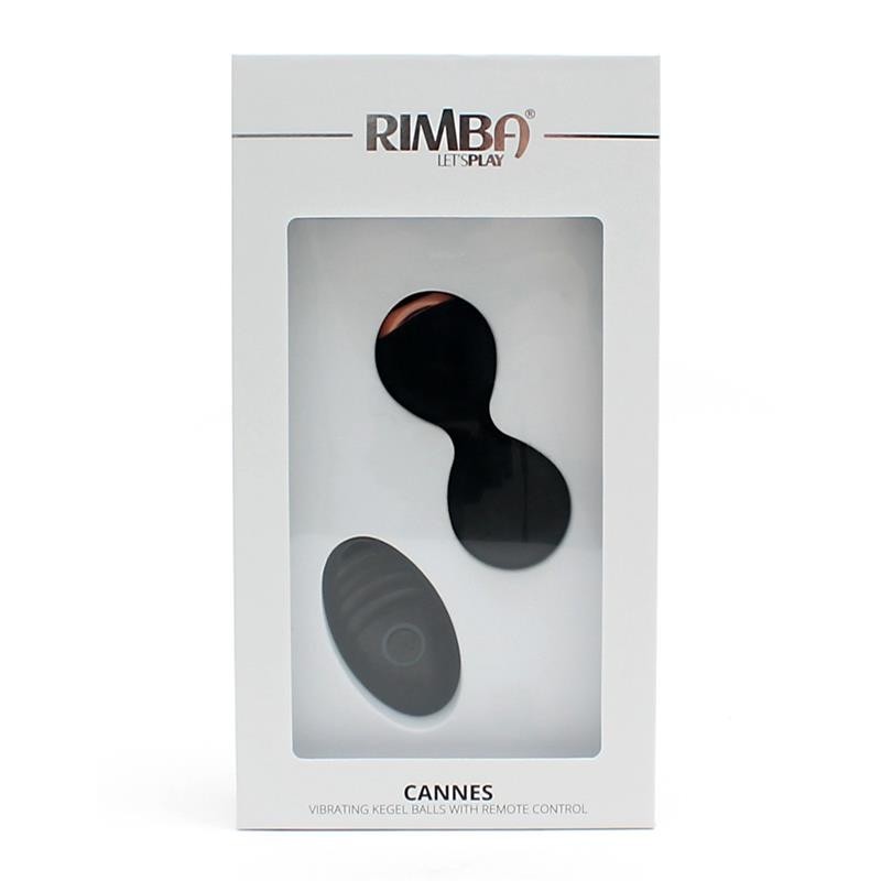 boules Kegel vibrant et télécommande Cannes Noir