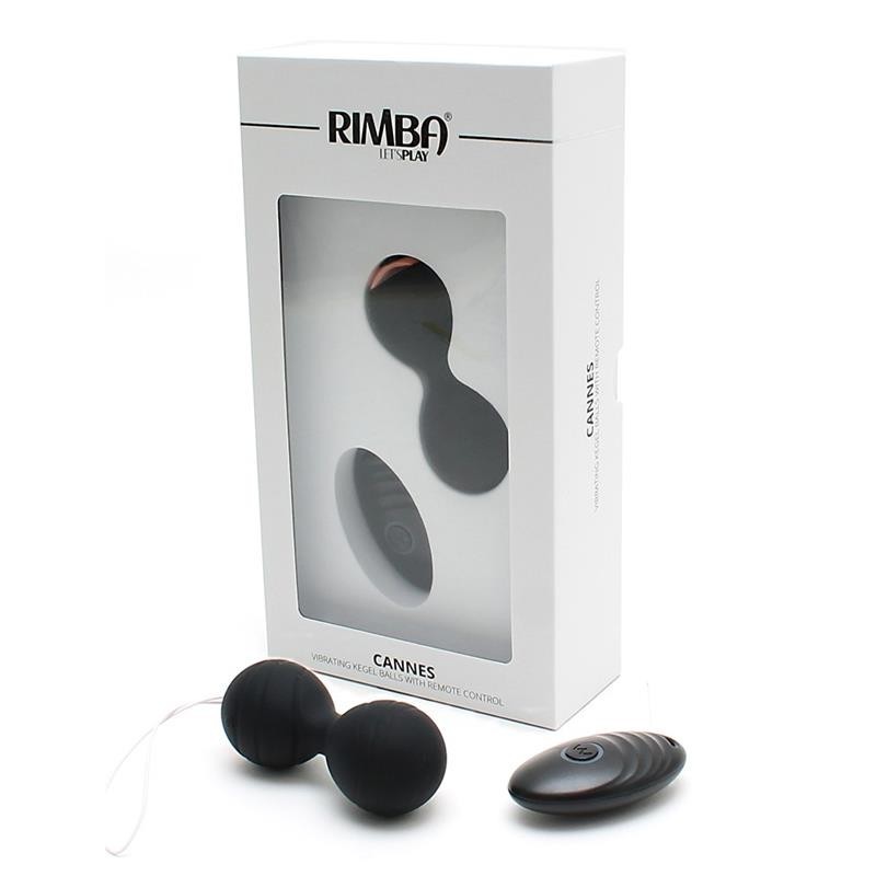 boules Kegel vibrant et télécommande Cannes Noir