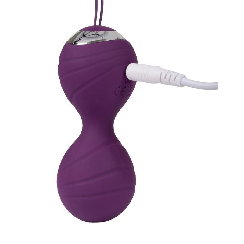 boules Kegel vibrant avec Contrôle Remorto Cannes mauve