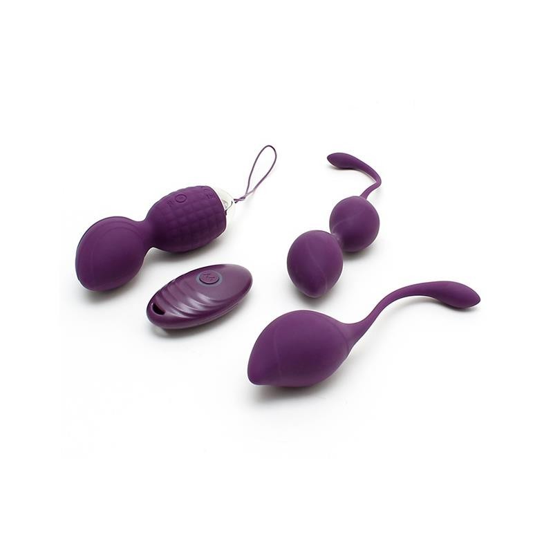 ensemble boules Kegel Rimini mauve