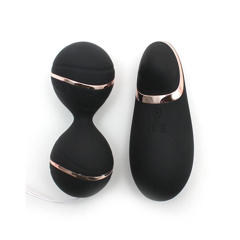 boules Kegel avec télécommande et stimulateur Ibiza noir