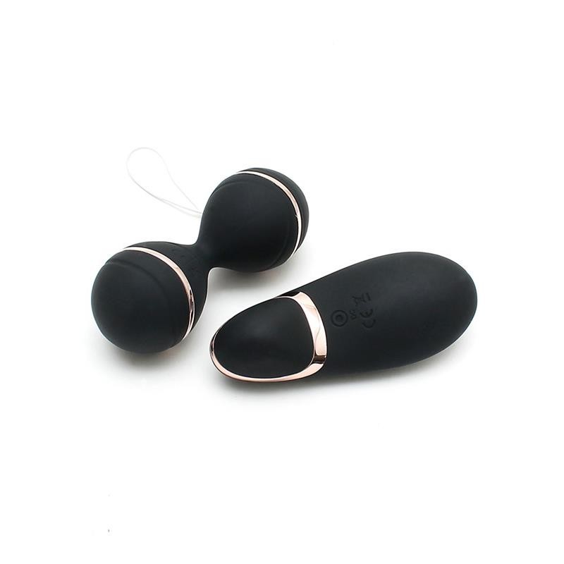 boules Kegel avec télécommande et stimulateur Ibiza noir