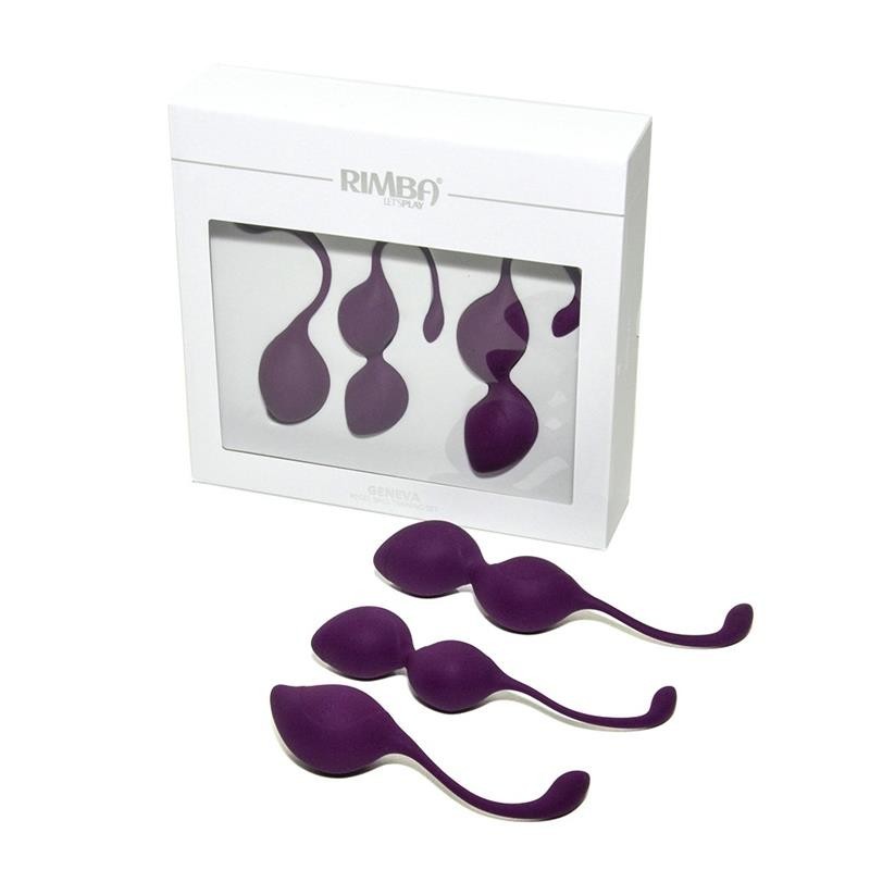 ensemble 3 boules Kegel Genève mauve
