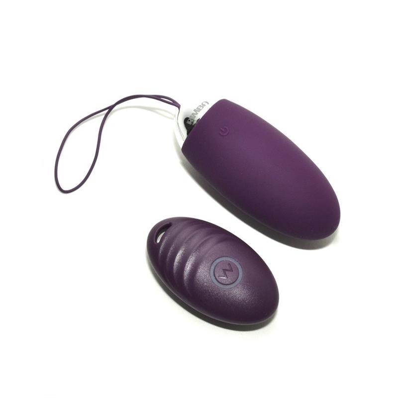 Vibromasseur avec télécommande Venice mauve