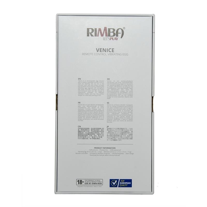 Vibromasseur avec télécommande Venice mauve