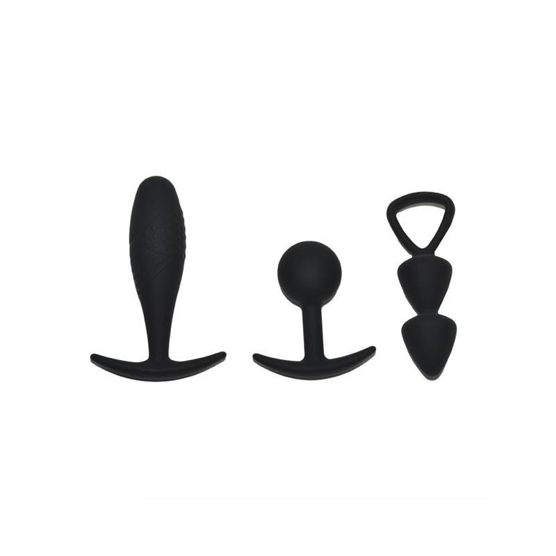 Set 3 Plugs Anales taille S Basel