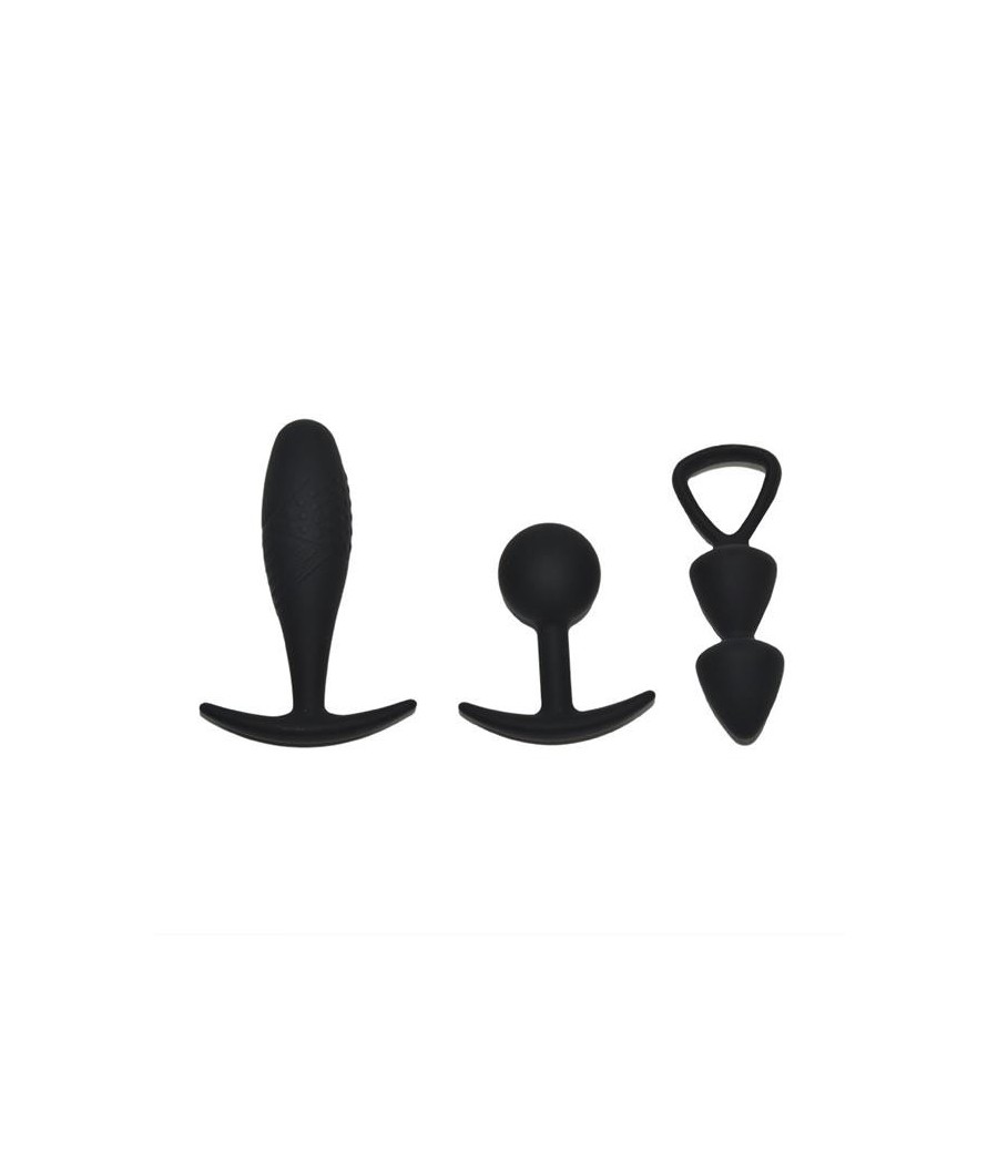 Set 3 Plugs Anales taille S Basel