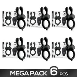 Pack de 6 Earzet Anneau Vibromasseur telecommande USB magnetique silicone