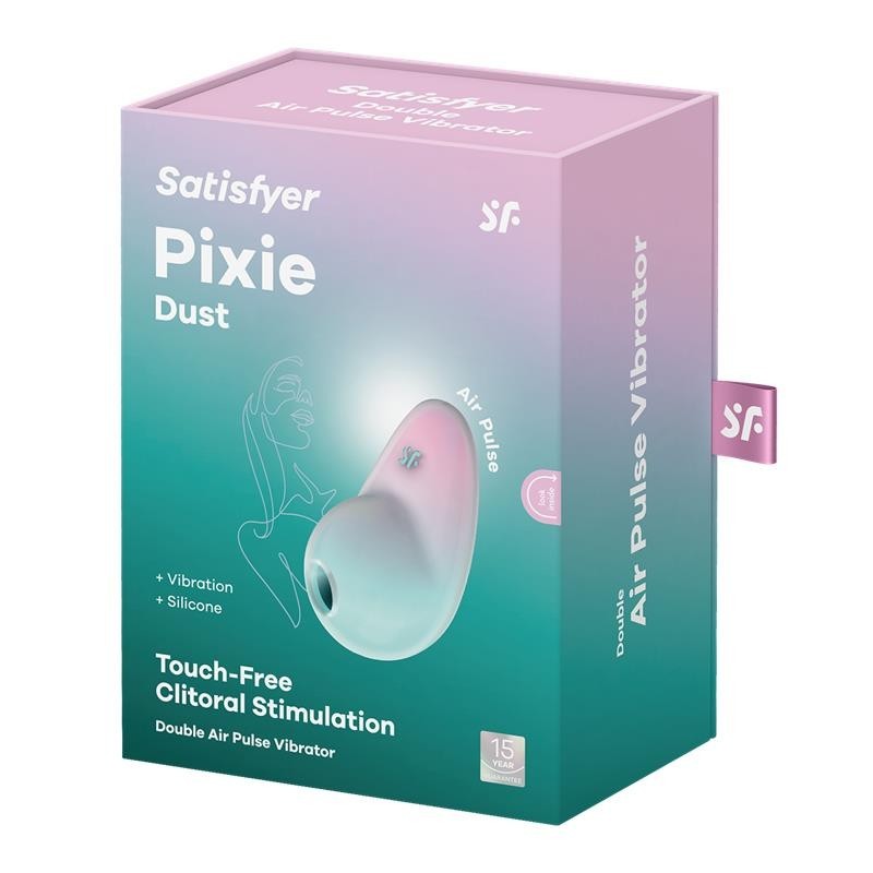 Pixie Dust Aspirateur de clitoris vibrant menthele/rose