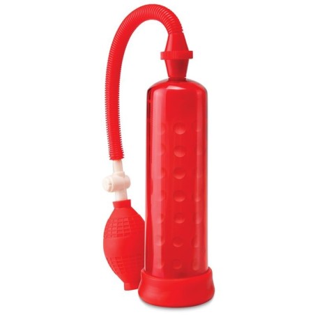 Pump Worx suceur en silicone couleur rouge