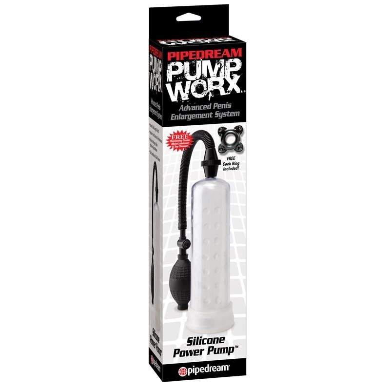 Pump Worx suceur en silicone Couleur Blanc