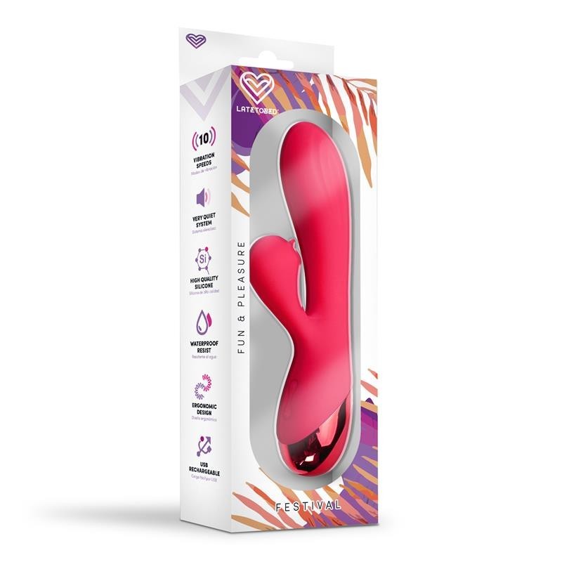 vibromasseur USB rouge Turna