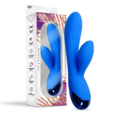 Marna Vibromasseur USB Bleu