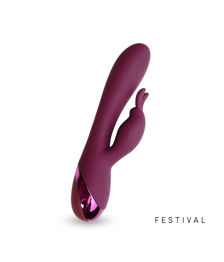 Brole Vibromasseur Rabbit USB rouge