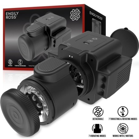 Cumera Masturbateur de Chambre avec Rotation et Poussée